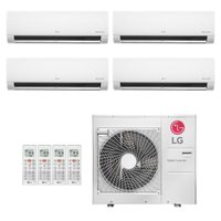 Ar-Condicionado Multi Split Inverter LG 30.000 (3x Evap HW 9.000 + 1x Evap HW 18.000) R -32 Quente/Frio 220V Ar-Condicionado Multi Split Inverter LG 30.000 (3x Evap HW 9.000 + 1x Evap HW 18.000) R -32 Quente/Frio 220V