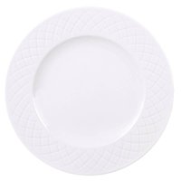 Jogo 12 Pratos Rasos Porcelana Branca 27cm Tramontina Ingrid Cozinha Servir Mesa Posta Jantar Almoço