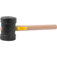 Martelo Borracha 80Mm Preto Vonder