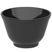 Cumbuca Tigela 450ml Bowl Preto de Plástico Sobremesa Açaí Cereais Coza Uno