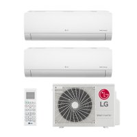 Ar Condicionado Multi Split Inverter LG 18.000 BTUs (2 Evap 12.000) Quente/Frio 220V Monofásico