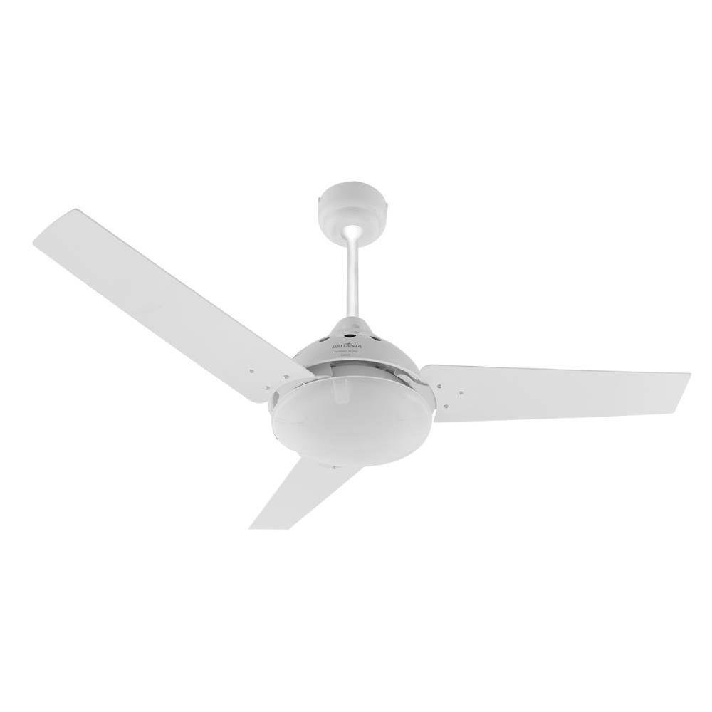 Ventilador Britânia Teto Cancun Branco 3 Pás 220V BVT01B