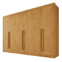 Guarda Roupas Casal 6 Portas 4 Gavetas 100% MDF Chipre