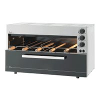 Churrasqueira a G&aacute;s Ranch 5 Espetos Fischer