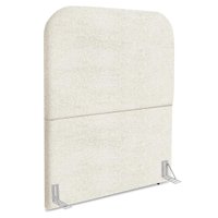 Cabeceira Solteiro 100 cm Com Frame Alana Boucle Bege Artte