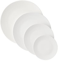 Aparelho de Jantar Sophia 16 Peças Tramontina Porcelana Branca Mesa Posta 4 Pessoas