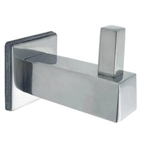 Kit Acessórios para Banheiro 3 Peças Aço Inox Toalheiro Suporte de Papel e Gancho Multiuso Azaléia