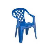 Cadeira Plástica Empilhável Giorgia Pisani - Azul