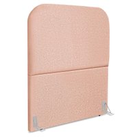 Cabeceira Solteiro 90 cm Com Frame Alana Linho Rose Artte