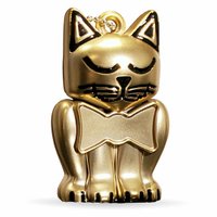 Chaveiro Chavecat Ouro Fosco de Lembrança Pet Memory