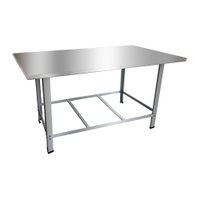 Mesa de Manipulação 120X70 cm Tampo Inox Kenok MSW120