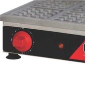 Máquina de Waffle Elétrica Croydon Quadrada Simples MWQS - Preto