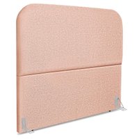 Cabeceira Casal 140 cm Com Frame Alana Linho Rose Artte