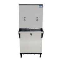 Bebedouro Industrial Coluna Knox 50L 2 Torneiras Geladas Inox 220V (KX05-D 2T)