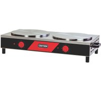 Máquina de Crepe Francês Croydon Elétrica 2 Discos MPED