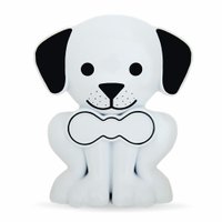Relicário Porta Lembranças Branco Cachorrinho Pet Memory