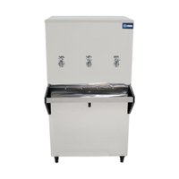 Bebedouro Industrial Coluna Knox 100L 3 Torneiras Geladas Inox (KX10-D 3T)