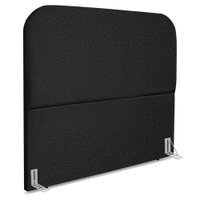 Cabeceira Queen 160 cm Com Frame Alana Linho Preto Artte