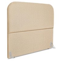 Cabeceira Queen 160 cm Com Frame Alana Linho Bege Artte