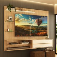 Painel com Suporte P/TV até 65 Polegadas 1 Porta e Prateleiras Multimóveis MP1073