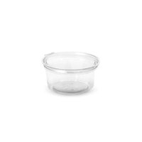 200un Pote Redondo 350ml G750D Transparente Galvanotek