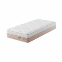 Colchão Solteirão Sigma Care Misto (23x108x198) Bege e Branco