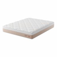 Colchão Queen Sigma Care Misto (23x158x198) Bege e Branco