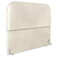Cabeceira Casal 140 cm Com Frame Alana Corino Bege Artte