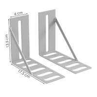 Cabeceira Queen 160 cm Com Frame Alana Corino Cinza Artte