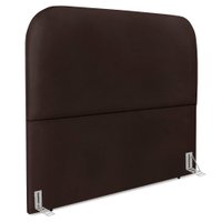 Cabeceira Casal 140 cm Com Frame Alana Corino Marrom Artte