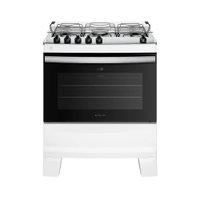 Fogão Atlas Agile Up Piso 5 Bocas Branco Mesa de Inox Bivolt (300001723)