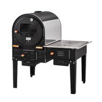 Forno a Lenha com Fogão Direito Hidro FHIFI-M