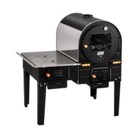 Forno a Lenha com Fogão Esquerdo Hidro FHIFI-MLE