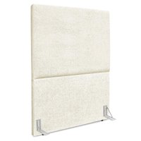 Cabeceira Solteiro 90 cm Com Frame Luna Boucle Bege Artte