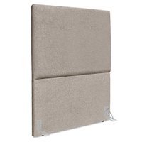 Cabeceira Solteiro 90 cm Com Frame Luna Boucle Bege Escuro Artte