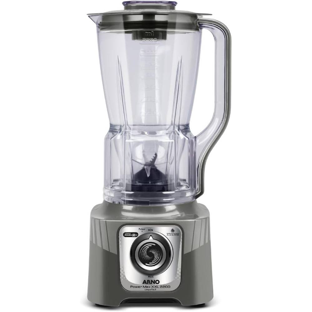 Liquidificador Arno Power Max XXL Cinza LN87 2,25 LITROS 220V 2200W
