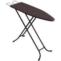 Tábua de Passar Preta Passadeira de Roupas Dobrável Portátil Antiderrapante Bella Black Utimil