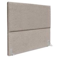 Cabeceira Queen 160 cm Com Frame Luna Boucle Bege Escuro Artte