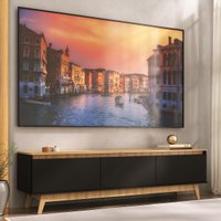 Rack para TV até 80 Polegadas 180cm 3 Portas Retrô Multimóveis MP1103