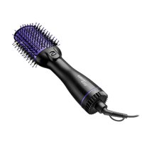 Escova secadora Taiff Easy Oval 1200W preta/lilás 127V