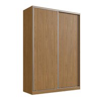 Guarda Roupa Solteiro 2 Portas 165x59,8x235cm Freijó Natural RC2002 Emovell