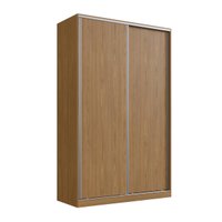 Guarda Roupa Solteiro 147x59,8x235cm 2 Portas 3 Gavetas Freijó Natural RC2004 Emovell