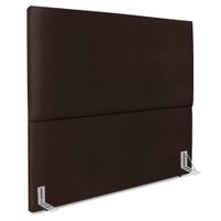 Cabeceira Casal 140 cm Com Frame Luna Corino Marrom Artte