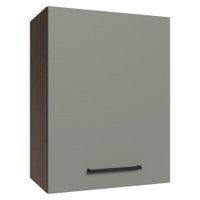 Armário Aéreo 50cm 1 Porta Rustic/Cinza Agata Madesa