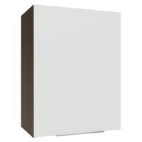 Armário Aéreo 50cm 1 Porta Rustic/Branco Stella Madesa