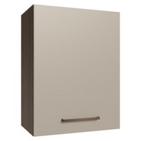 Armário Aéreo 50cm 1 Porta Rustic/Crema Agata Madesa