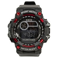 Relógio Masculino Onix Digital IT-1307H - Preto e Vermelho
