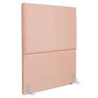 Cabeceira Solteiro 100 cm Com Frame Luna Linho Rose Artte