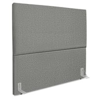 Cabeceira Casal 140 cm Com Frame Luna Linho Cinza Escuro Artte