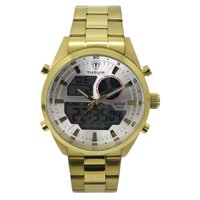 Relógio Masculino Tuguir AnaDigi Infinity GCS-1265 - Dourado e Prata